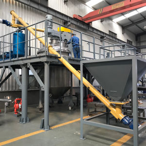 Otomatik sıvı lateks hidroban katkı maddeleri kimyasalları üretim hattı makinesi bitki 3360ton/yıl dozajlama Motor şanzıman - Product Image 1