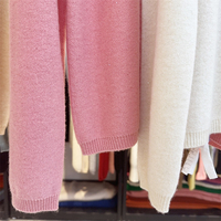 Pull en laine avec logo personnalisé de haute qualité chandails décontractés en option vierges multicolores pour 2025 nouveau design pour femmes