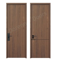 Portes de maison en bois de dorène avec cadre, intérieur de Style moderne, Design blanc, portes en bois massif, porte de bureau intérieure, 2023