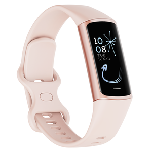 <span class=keywords><strong>Reloj</strong></span> Inteligente C68 Color Oro Champán para Mujer con Recordatorio <span class=keywords><strong>de</strong></span> Llamadas, Oxígeno en Sangre, Pantalla AMOLED, Cámara Dual, Resistente al Agua IP67, Alarma - Product Image 2