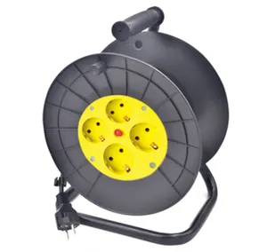 4 sockets cable reel IP67 standard cable reel portable