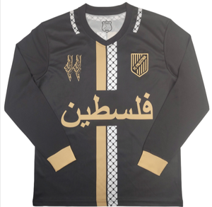 Lage minimale bestelhoeveelheid (MOQ) op maat gemaakte voetbaltenue + shorts set, gesublimeerd full print ontwerp, teamsportkleding voor amateur club, school, liga - Product Image 1
