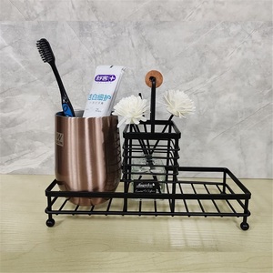 Nuevo Estante de Almacenamiento de Esquina Moderno de Aleación de Zinc para Baño de Hotel - Product Image 4