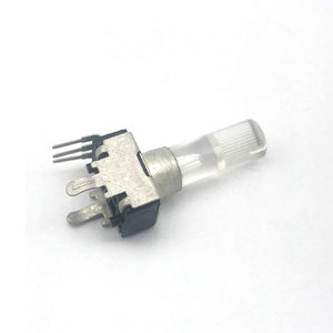 Potenciômetros Rotativos de Filme de Carbono com Eixo de Plástico de 9mm de Alta Qualidade Mingjia, Marcador de Linha Branca, Resistência Isolada 1k~1M, Reostatos - Product Image 1