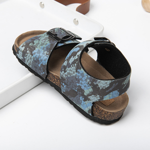 Sandali da spiaggia Casual da bambino in Sole di sughero Casual Comfort da bambino sandali da spiaggia antiscivolo mimetici - Product Image 4