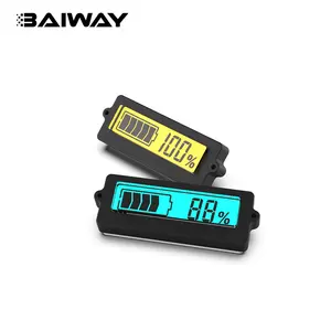 Battery Indicator BW-LY6N 12V24V36V48V60V LCD Lead Acid Battery Level Indicator Battery Capacity Indicator Tester Electrical Instruments