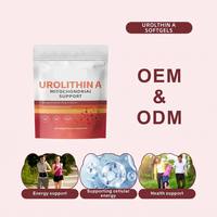 HDK Urolithin A Softgels Soutien Mitochondrial Production d'Énergie Cellulaire Complément Alimentaire Sans Soja Sans Gluten OEM ODM