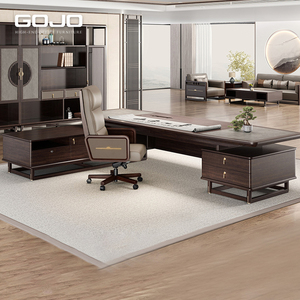 Hiện đại mật độ cao ban điều hành văn phòng bàn Trung Quốc ông chủ bảng cho CEO, Quản Lý, và Chủ Tịch nội thất văn phòng không gian làm việc - Product Image 2