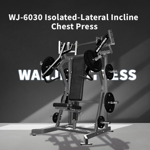 Presse pectorale inclinée latérale isolée professionnelle, à chargement par plaques, pour entraînement isolé des pectoraux et des épaules, équipement <span class=keywords><strong>de</strong></span> gym, direct usine - Product Image 4