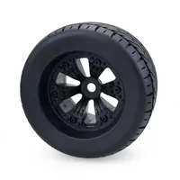 Ensemble de roues et pneus 1/8, moyeu hexagonal de 17mm, éponge en caoutchouc pour voiture RC 1/8, pièces de robot Monster Truck