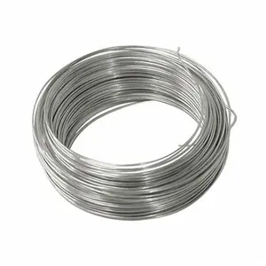 Sıcak daldırma galvanizli çelik tel 12 / 16 / 18 ölçer elektro galvanizli Gi demir bağlayıcı tel