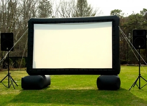 Pantalla de Proyección Comercial <span class=keywords><strong>para</strong></span> Fiestas en el Patio, Pantalla de Cine al Aire Libre, Pantalla de Proyector Inflable Plegable en Venta - Product Image 4