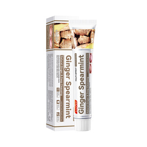 Pasta Dental Blanqueadora de Jengibre Natural al por Mayor con Esencia Pura de Jengibre para un <span class=keywords><strong>Aliento</strong></span> Fresco y Control de la Halitosis, Uso Doméstico Durante Todo el Día - Product Image 2