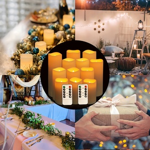 <span class=keywords><strong>Candele</strong></span> LED Senza Fiamma per Interni ed Esterni 24/72 con 4 Telecomandi e Timer per <span class=keywords><strong>Halloween</strong></span>, Matrimoni e Festività - Product Image 5