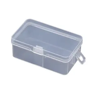 กล่องเก็บของพลาสติกขนาดเล็ก,กล่องใส่ลูกปัดสี่เหลี่ยมผืนผ้าใสกล่องขนาดเล็กพร้อมฝาปิดสำหรับงานฝีมือดินสอสีและของชิ้นเล็ก
