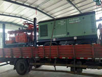 Compresseur d'air diesel KAISHAN pour machine de forage de pierre/plateforme de forage de puits d'eau