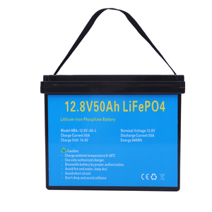 แบตเตอรี่ลิเธียมโซลาร์ 12V 50Ah LiFePO4 แบตเตอรี่แบบ Deep Cycle สำหรับระบบออฟกริด ระบบกักเก็บพลังงานแสงอาทิตย์ แบตเตอรี่แบบชาร์จได้ ขายส่ง มีสินค้าในสต็อก - Product Image 2