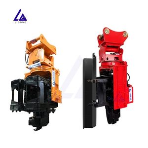 ค้อนไวโบรแบบมีด้านข้าง20T สำหรับการรื้อถอนรากฐานและงานเสาเข็มในเมือง - Product Image 1