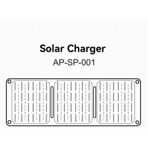 15W High Efficiency 23% Efficiency Foldable Sola Panel Eco-friendly Outdoor Emergency Power <b>Generation</b> Board Portable <b>Solar</b> - Product Image 5