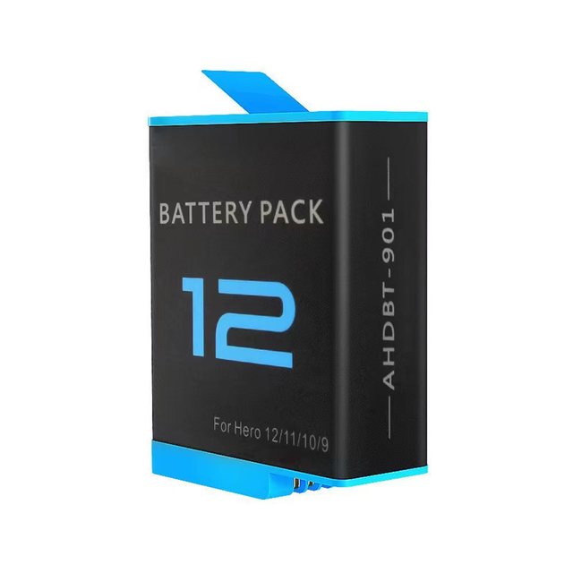 Replacement 1800mAh Lithium Battery for GoPro HERO 12 11 10 9 Camera AHDBT-901 AHDBT-101 Accessory