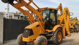 รถตักดิน4*4แบบใช้3CX รถแบคโฮเดอร์ตักตีนตะขาบ JCB แบบยืดหยุ่น - Product Image 4