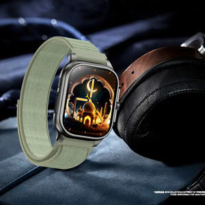 Orologio da polso intelligente musulmano ricarica collegato calendario Adane preghiera tempo fabbrica Logo personalizzato quadrante in arabica lettura Quran orologio da uomo - Product Image 2