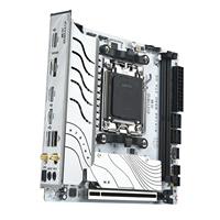 Carte mère ERYING B650i ITX, RAM DDR5, 2*PCIe4.0x4 M.2 SATA, prend en charge les processeurs AMD Ryzen 7000/8000/9000 Series, Intel New Desktop AM4