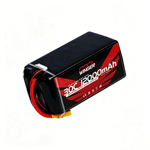 Jahorn แบตเตอรี่ลิเธียมไอออน12000มิลลิแอมป์ต่อชั่วโมงสารละลายแบตเตอรี่ Lco Livh สำหรับโดรน FPV 30.8โวลต์369.6Wh 6S1P - Product Image 3