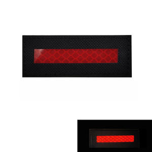 Tira reflectante de reflexión de punto nocturno para exteriores de mar para Mochila De hierro cortada con láser y parche de sombrero para identificación nocturna - Product Image 3