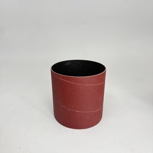 Anillo <span class=keywords><strong>de</strong></span> lijado cilíndrico en espiral rojo <span class=keywords><strong>de</strong></span> suministro <span class=keywords><strong>de</strong></span> fábrica, <span class=keywords><strong>banda</strong></span> abrasiva <span class=keywords><strong>de</strong></span> alta resistencia al desgaste <span class=keywords><strong>para</strong></span> pulido <span class=keywords><strong>de</strong></span> metales - Product Image 3