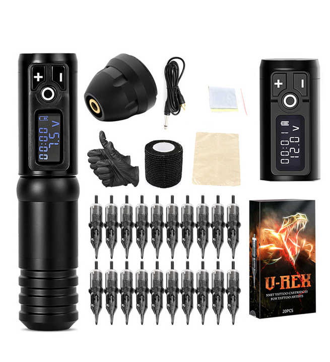 XNET Japanese Motor Wireless Pentype Tattoo Machine Sets