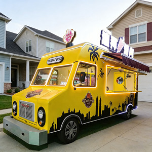 American Standard Mobile Food Cart Double Axle Pizza Taco BBQ Food Cart - Product Image 1