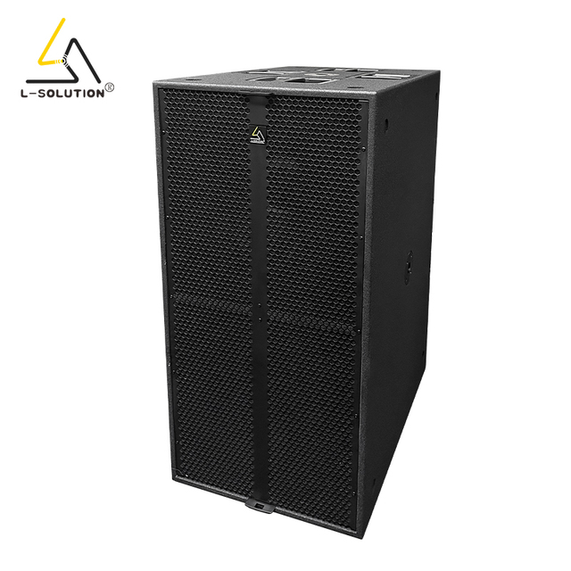 Dual 18 Inch Professional High Power Audio System Neodymium Magnet Wooden Active Subwoofer for Stage Concert Pro Audio