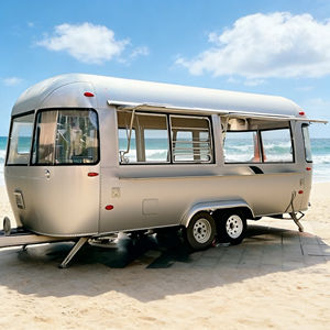 Camión de Comida VIC de Acero Inoxidable, Remolque de Catering Móvil Totalmente Equipado, Carrito de Helados, Hot Dogs, Café, Dulces, Servicio de Cocina Completa - Product Image 3