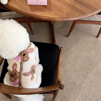 Gilet Invernale di Lusso in Pile per Cani e Gatti - Taglie XS-XL, Personalizzabile, Elegante, Ecologico, Resistente per Esterni e Festività
