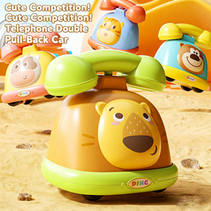 Nuevo Producto 2025: Coche de Juguete para Niños con Función de Retroceso, Diseño de Dibujos Animados, Vehículo Educativo para Juego de Imitación - Product Image 5