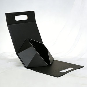 Scatola Regalo Pieghevole in Carta con Manico Fustellato, Chiusura Magnetica, Manico Integrato, Struttura <span class=keywords><strong>Facile</strong></span> da Assemblare in Un Solo Passo - Product Image 3