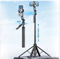 Stabilisateur de téléphone à suivi facial C17 Ai, perche à selfie 360 °   Télécommande Android à rotation et équilibrage pour une prise de vue vidéo stable