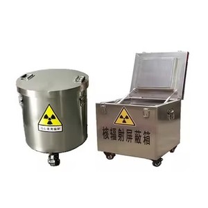 Recipiente de blindaje de aleación de tungsteno de alta densidad para almacenamiento de radioisótopos en medicina nuclear - Product Image 6