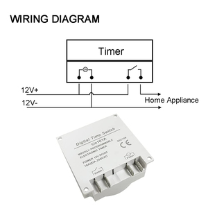 ANTIER Programmierbarer Digitaler <span class=keywords><strong>Timer</strong></span> 220V DC Schalter mit Fernbedienung Mini-Größe Tragbar für Industrielle Anwendungen - Product Image 6