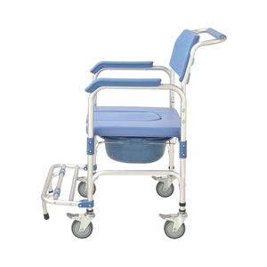 <span class=keywords><strong>Silla</strong></span> de Inodoro Plegable Portátil Contemporánea para Baños de Apartamentos y Hoteles, <span class=keywords><strong>Silla</strong></span> de <span class=keywords><strong>Ducha</strong></span> para Personas con Discapacidad y Usuarios de Sillas de Ruedas - Product Image 4