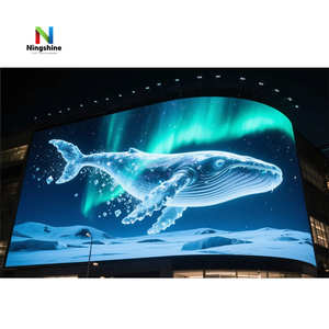Outdoor P2.97 a occhio nudo 3D Digital LED cartellone cartellone cartellone curvo <span class=keywords><strong>Video</strong></span> schermo a parete per la pubblicità - Product Image 6