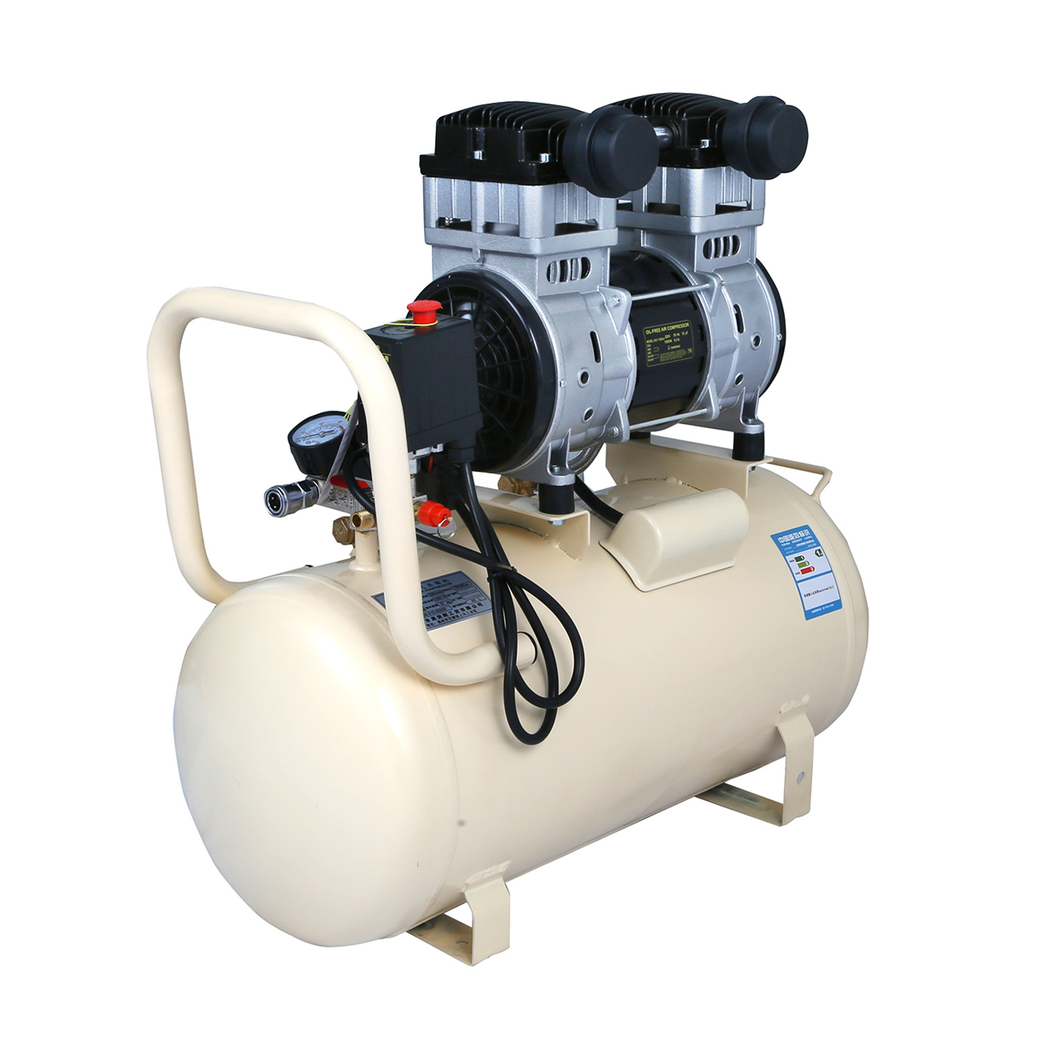 1500 Вт 3 кВт безмасляный воздушный компрессор для генератора озона источник газа