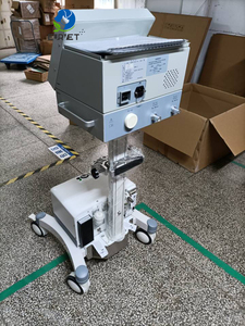 EURVET Carro <span class=keywords><strong>de</strong></span> Equipos Veterinarios, Ventilador Veterinario, Máquina <span class=keywords><strong>de</strong></span> Respiración para UCI con Modos <span class=keywords><strong>CPAP</strong></span> y SIMV, Hospital <span class=keywords><strong>de</strong></span> Animales - Product Image 3
