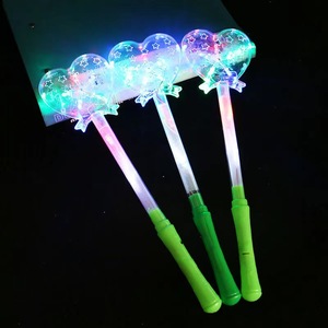 Varita Mágica de Cristal Brillante DAMAI, Varita de Copo de Nieve Estrellada, Varita de Hada con Luz Brillante para Decoración de Fiestas, Material Plástico, 6 Piezas - Product Image 3