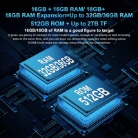 Smartphone robuste 5G Unihertz 8849 Tank 3 Pro, 16+512 Go, appareil photo 200 MP, vision nocturne, batterie 23800 mAh, étanche IP68, charge rapide 120 W