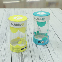 Boîte en plastique transparente pour aliments sur mesure OEM/ODM, tube rond en PVC transparent pour l'emballage