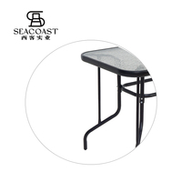 BALENO Table 110x60cm Métal Noir