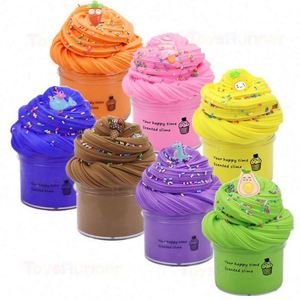 Fruit Puff Monster Cotton <b>Slime</b> Kit Educational Plastic Playdough Clay Toy for Kids - Product Image 1