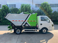 Nouveau camion compacteur électrique BYD 4x2 à transmission manuelle pour la collecte des déchets